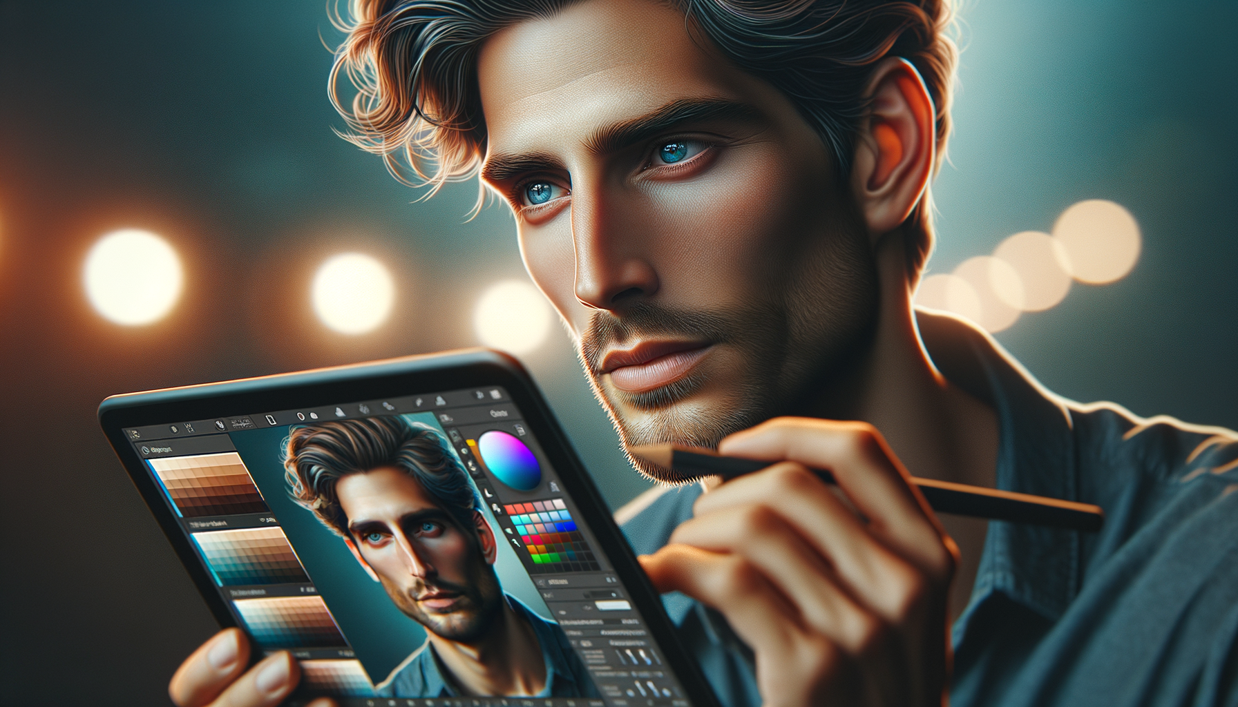 Portrait refinement workflow
